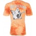 TRUE RELIGION Men T-Shirt TIE DYE BUDDHA Orange